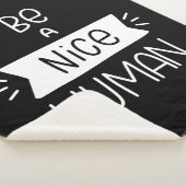 Sei ein netter Mensch Sherpadecke (3/4)