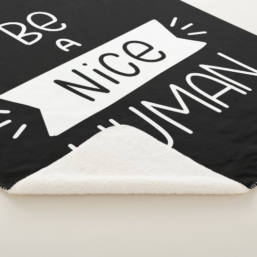 Sei ein netter Mensch Sherpadecke (3/4)