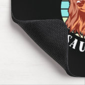 Sei ein Niedlicher Wursthund Mousepad (Ecke)