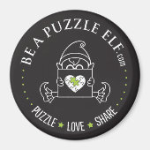 Sei ein Puzzle-Elf - Magnete Magnet (Vorne)