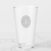 Sei ein Puzzle-Elf - Wasserflasche / Trinkbecher Glas (Rückseite)