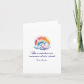 Sei ein Regenbogen 2 (Vorderseite)