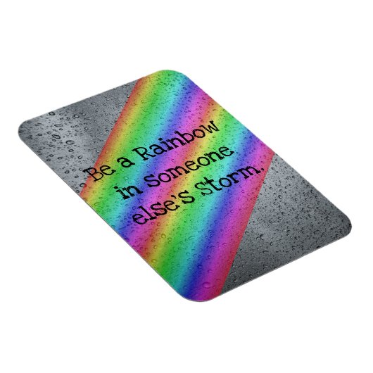 Sei ein Regenbogen im Sturmmagnet eines anderen Magnet (Rechte Seite)