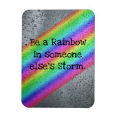 Sei ein Regenbogen im Sturmmagnet eines anderen Magnet (Vertikal)