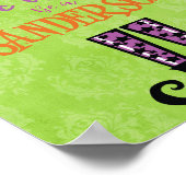 Sei ein Sanderson in einer Welt der einfachen Hexe Poster (Ecke)