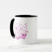 Sei ein Sucher des Bohemischen Halloween-Magic Tasse (Vorderseite Links)