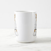 Sei ein Tiger Kaffeetasse (Mittel)