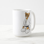 Sei ein Tiger Kaffeetasse (VorderseiteRechts)