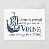 Sei ein Wecker! Postkarte (Vorderseite)