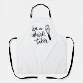 Sei ein Whiskyspieler | Niedliche Küche Koch Backe Schürze (Vorderseite)