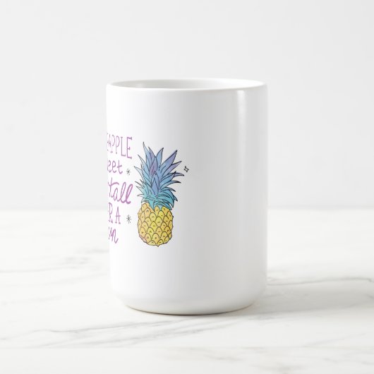 Sei eine Ananas-Tasse Kaffeetasse (Mittel)