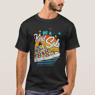 Sei eine freundliche Seele Autism Awareness Puzzle T-Shirt