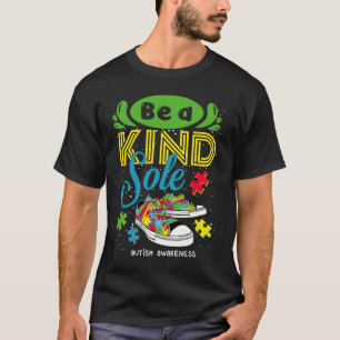 Sei eine freundliche Seele Autism Awareness Puzzle T-Shirt
