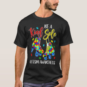 Sei eine freundliche Seele Autism Awareness Puzzle T-Shirt