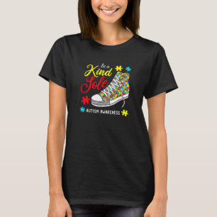 Sei eine freundliche Seele Autism Awareness Puzzle T-Shirt