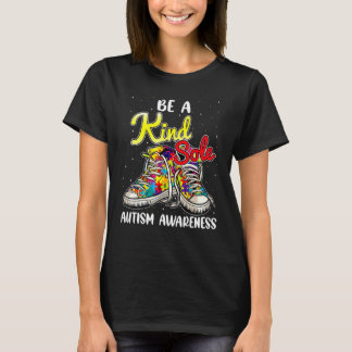 Sei eine freundliche Seele Autism Awareness Puzzle T-Shirt