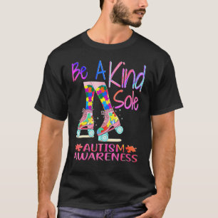 Sei eine freundliche Seele Autism Awareness Puzzle T-Shirt
