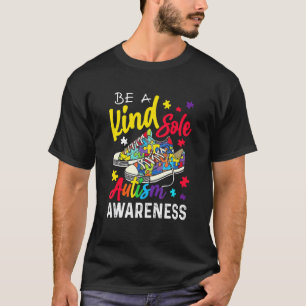 Sei eine freundliche Seele Autism Awareness Puzzle T-Shirt