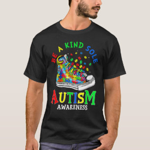 Sei eine freundliche Seele Autism Awareness Puzzle T-Shirt