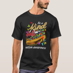 Sei eine freundliche Seele Autism Awareness Puzzle T-Shirt