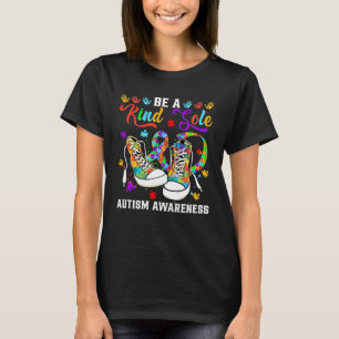 Sei eine freundliche Seele Autism Awareness Puzzle T-Shirt