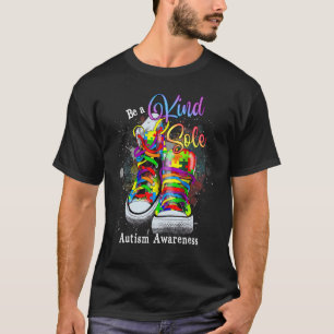Sei eine freundliche Seele Autism Awareness Puzzle T-Shirt
