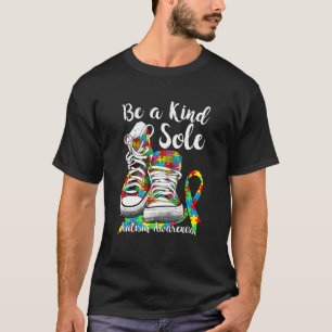 Sei eine freundliche Seele Autism Awareness Trend- T-Shirt