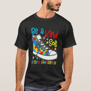 Sei eine freundliche Seele Autism Awareness Trend- T-Shirt