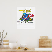 sei eine freundliche Seele, Autismus-Bewusstsein Poster (Küche)