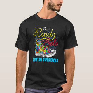 Sei eine freundliche Seele Autismus-Bewusstsein-Pu T-Shirt