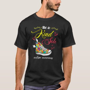 Sei eine freundliche Seele - Autismus-Bewusstsein T-Shirt