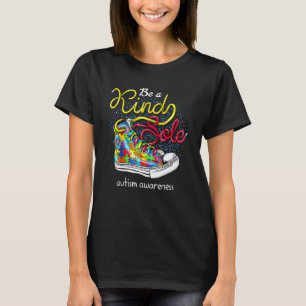 Sei eine freundliche Seele Autismusrätsel Schuhe 1 T-Shirt