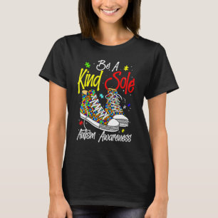 Sei eine freundliche Seele Autismusrätsel Schuhe S T-Shirt