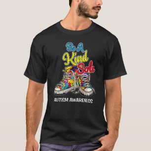 Sei eine freundliche Seele Autismussensibilisierun T-Shirt
