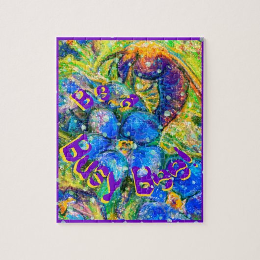 Sei eine geschäftige Biene: Eine Insekt & Vergesse Puzzle (Vertikal)