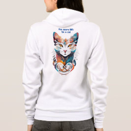 Sei eine Katze Hoodie