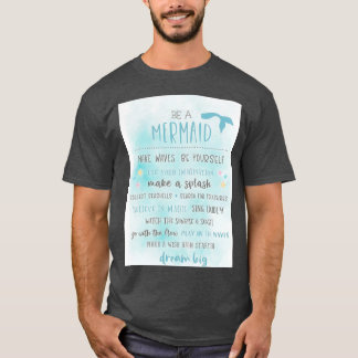 Sei eine Meerjungfrau und mach Waves T-Shirt