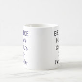 Sei-eine-nette-Person-Tasse – Trendiger-positiver- Kaffeetasse (Mittel)