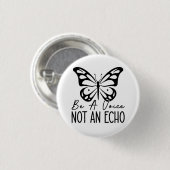 Sei eine Stimme, kein Echo Button (Vorne & Hinten)