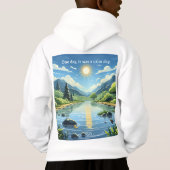 Sei eine Stimme, kein Echo Hoodie (Rückseite)