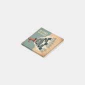 Sei eine Stimme, kein Echo Post-it Klebezettel (angewinkelt)