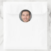 Sei eine Stimme, kein Echo Runder Aufkleber (Tasche)