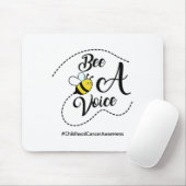 Sei eine Stimme - Kindheitskrebs-Bewusstsein Mousepad (Mit Mouse)