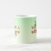 Sei eine Wildblume Kaffeetasse (Mittel)