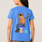 Sei einfach Cool, nicht Hot Kids T - Shirt | Spaß (Rückseite)