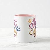 Sei einfach du moderne Coffee Tasse (Zentrum)