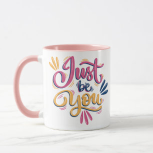 Sei einfach du moderne Coffee Tasse
