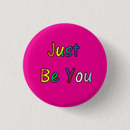 Sei einfach du selbst button