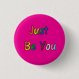 Sei einfach du selbst button