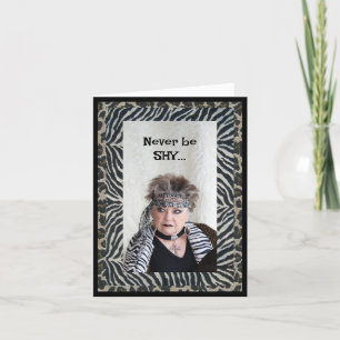 Sei einfach glücklich karte